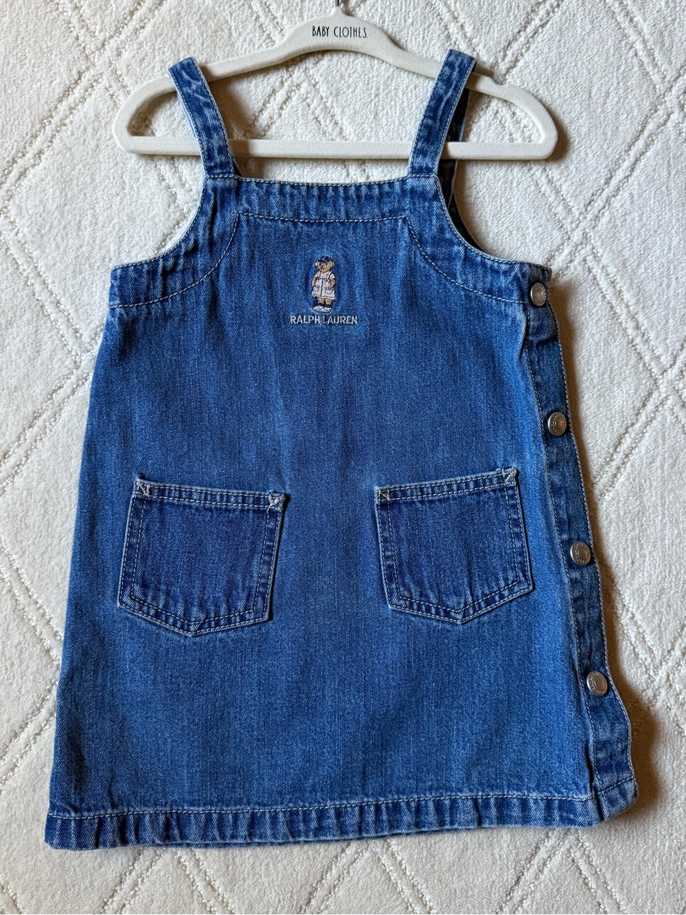 Ralph Lauren 90’s Denim Jumper Dress